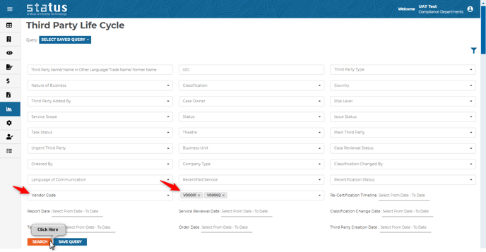 Additional client fields filter