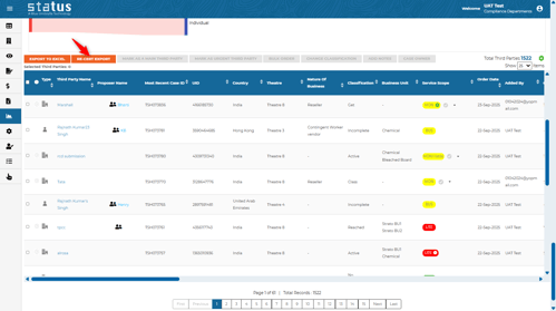 BI overdue scheduled cases