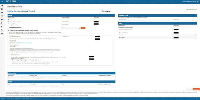 Confirmation-for-industry