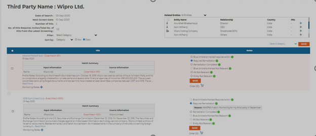 Managed Monitoring Reason