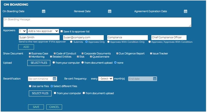 Onboarding add screenshot