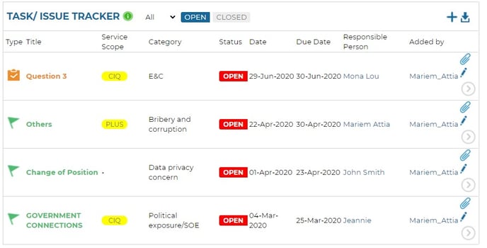 Task + Issue Tracker 1-1