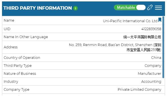 third party information