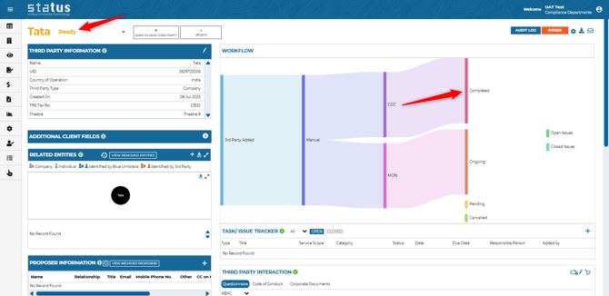 Automate change of classification