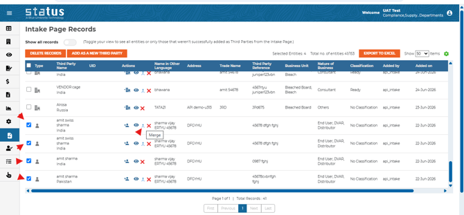Enhanced Intake Page Management