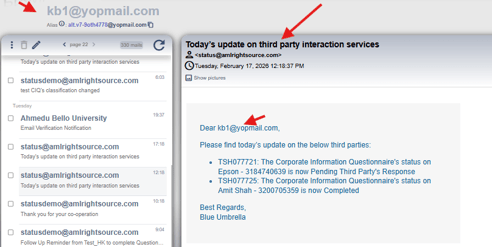Notifications for Third-Party Interactions