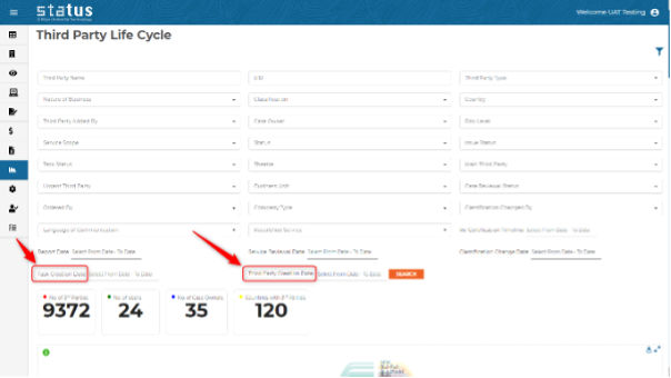 Task creating and 3P creation date